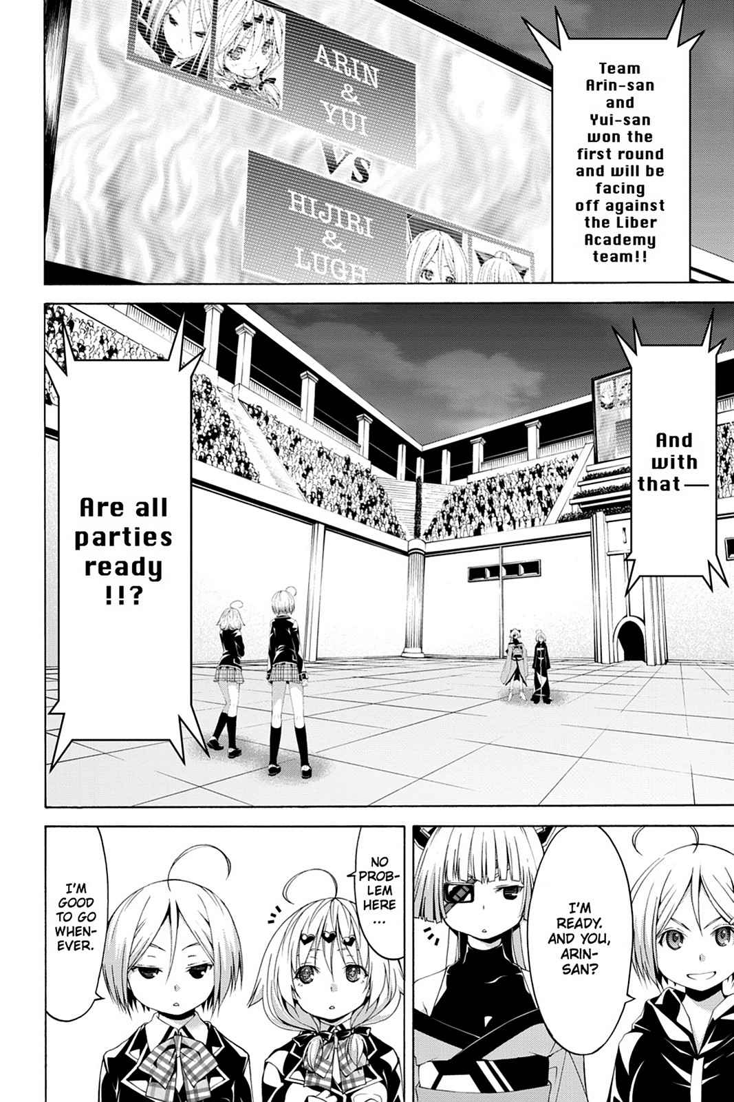 Trinity Seven: 7-Nin no Mahoutsukai Chap 50 - Next Chap 51