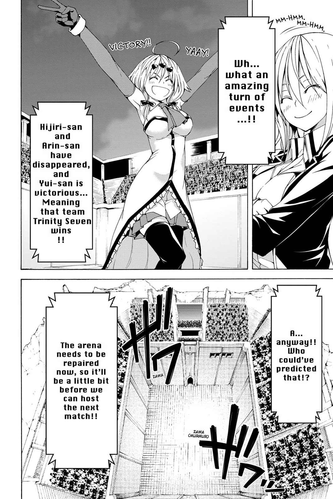 Trinity Seven: 7-Nin no Mahoutsukai Chap 52 - Next Chap 53