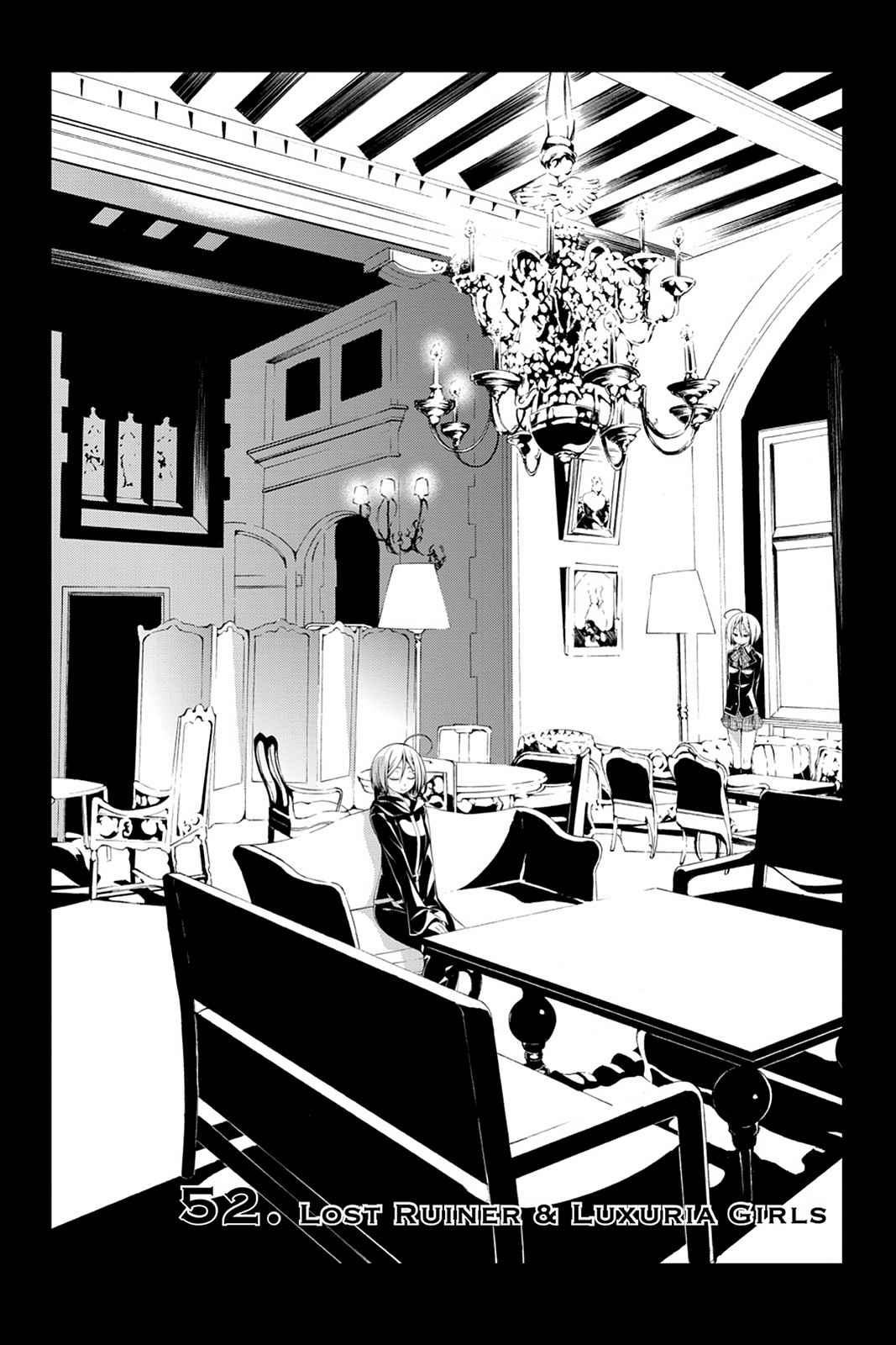 Trinity Seven: 7-Nin no Mahoutsukai Chap 52 - Next Chap 53