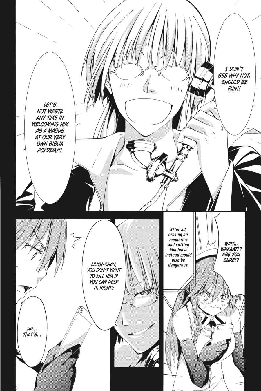 Trinity Seven: 7-Nin no Mahoutsukai Chap 66.1 - Next Chap 67.1