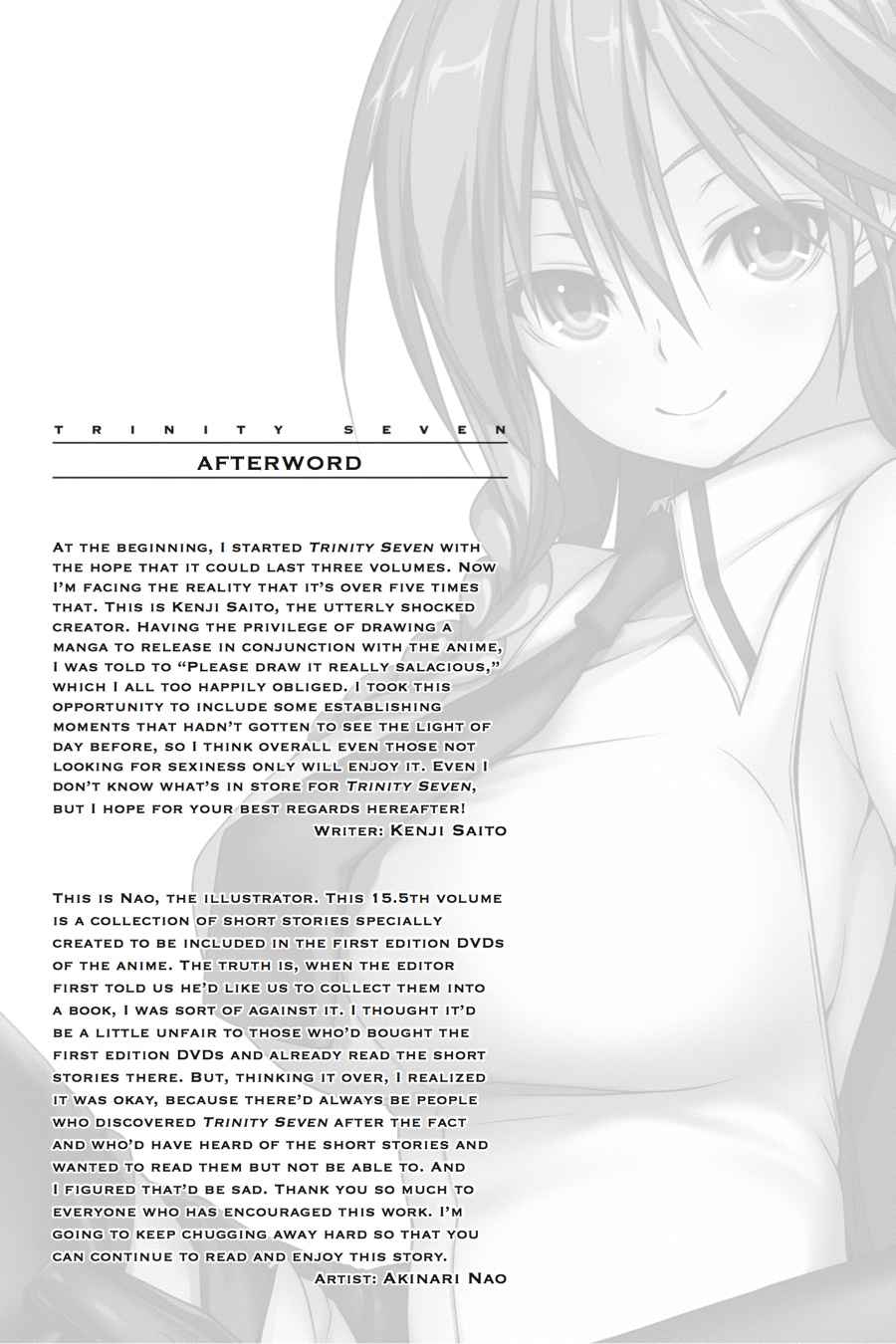 Trinity Seven: 7-Nin no Mahoutsukai Chap 66.6 - Next Chap 67.6
