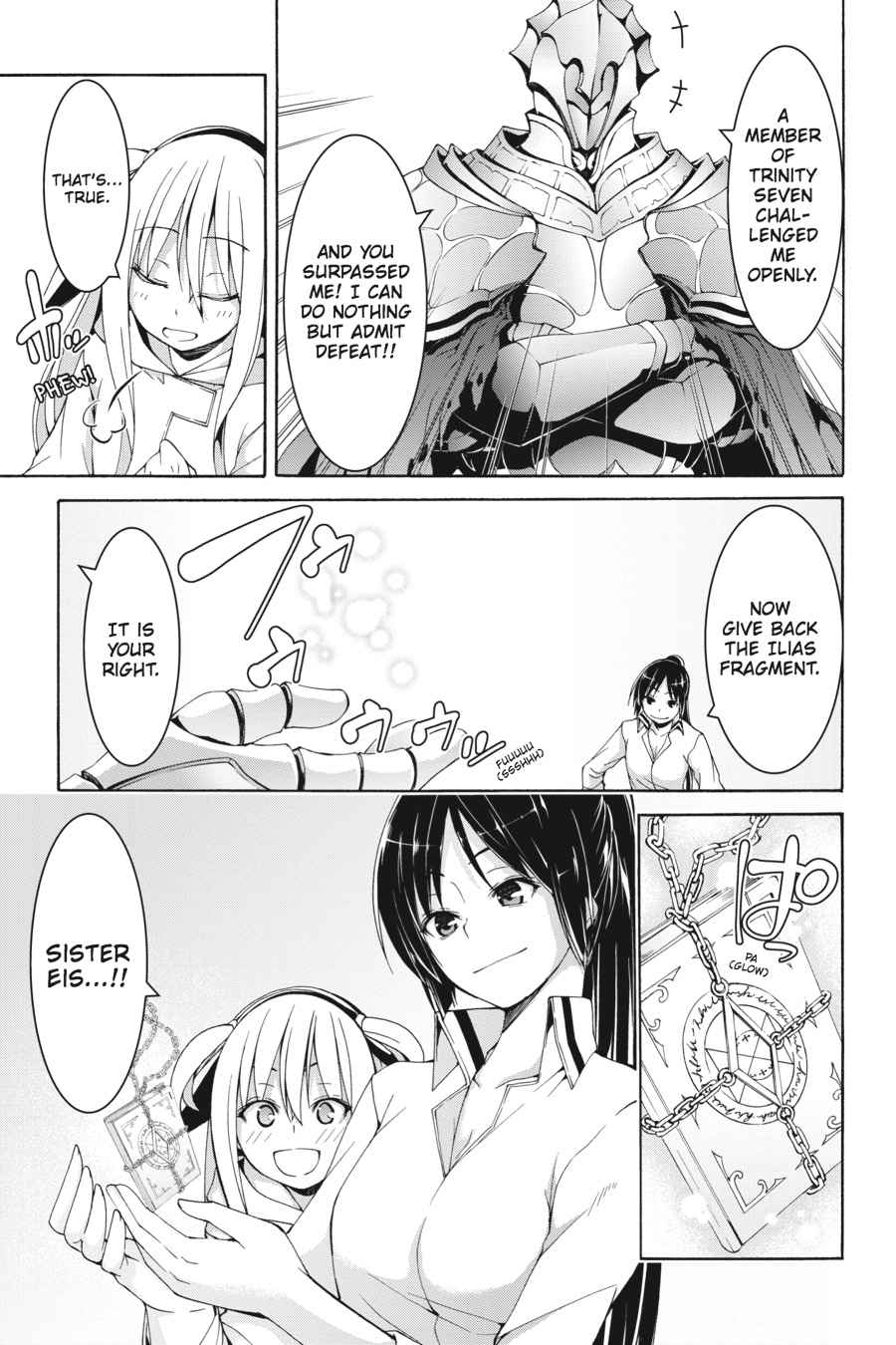 Trinity Seven: 7-Nin no Mahoutsukai Chap 68 - Next Chap 69