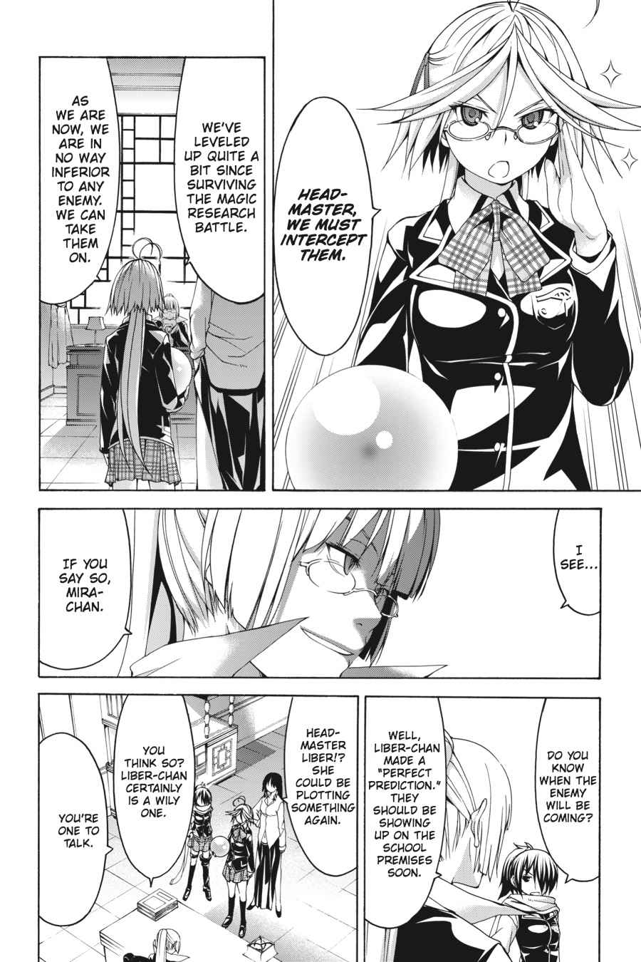 Trinity Seven: 7-Nin no Mahoutsukai Chap 60 - Next Chap 61