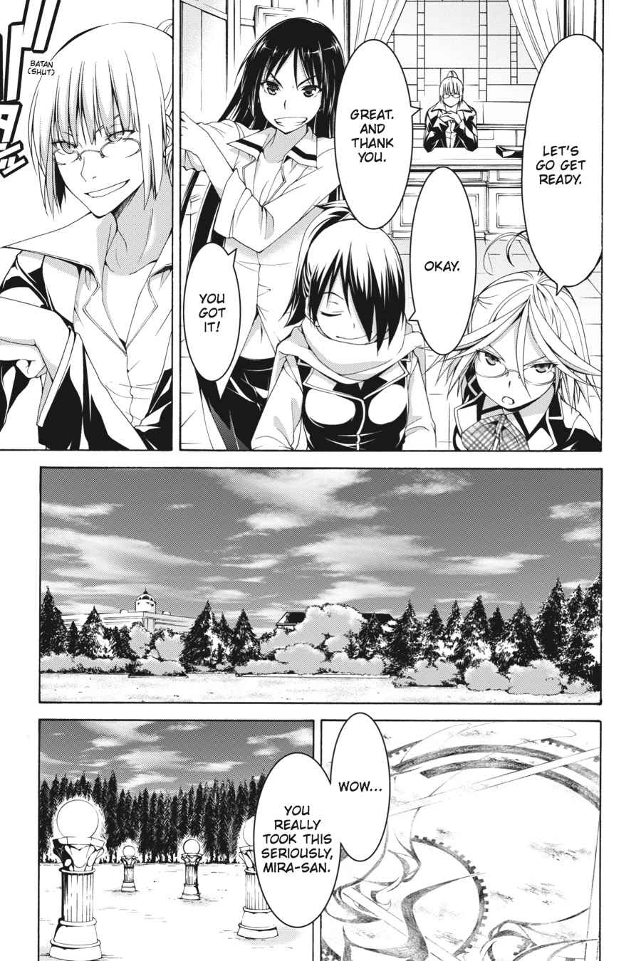 Trinity Seven: 7-Nin no Mahoutsukai Chap 60 - Next Chap 61