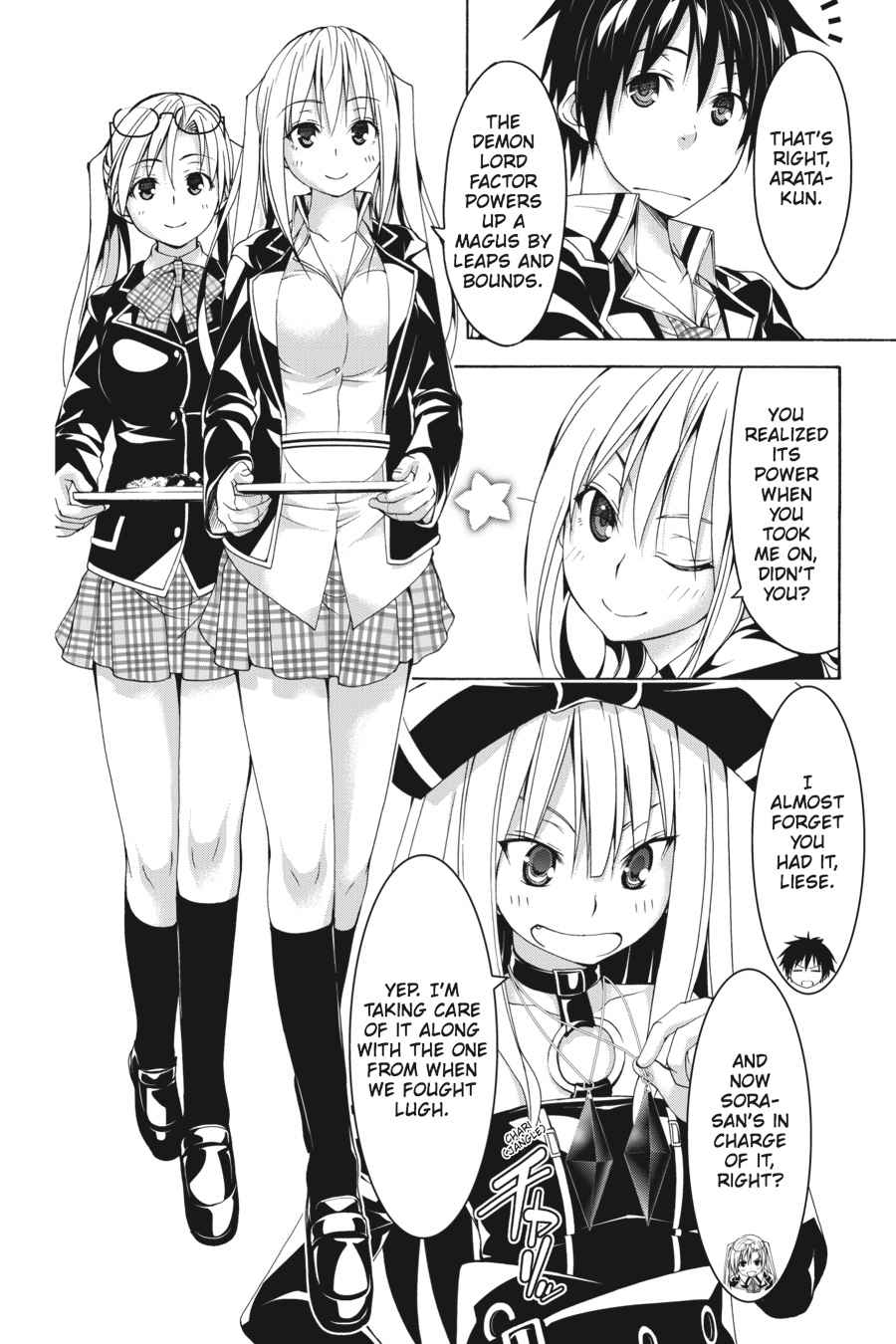 Trinity Seven: 7-Nin no Mahoutsukai Chap 60 - Next Chap 61