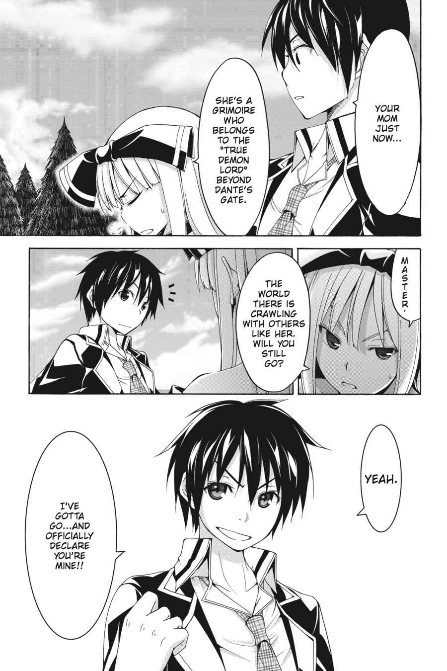 Trinity Seven: 7-Nin no Mahoutsukai Chap 61 - Next Chap 62