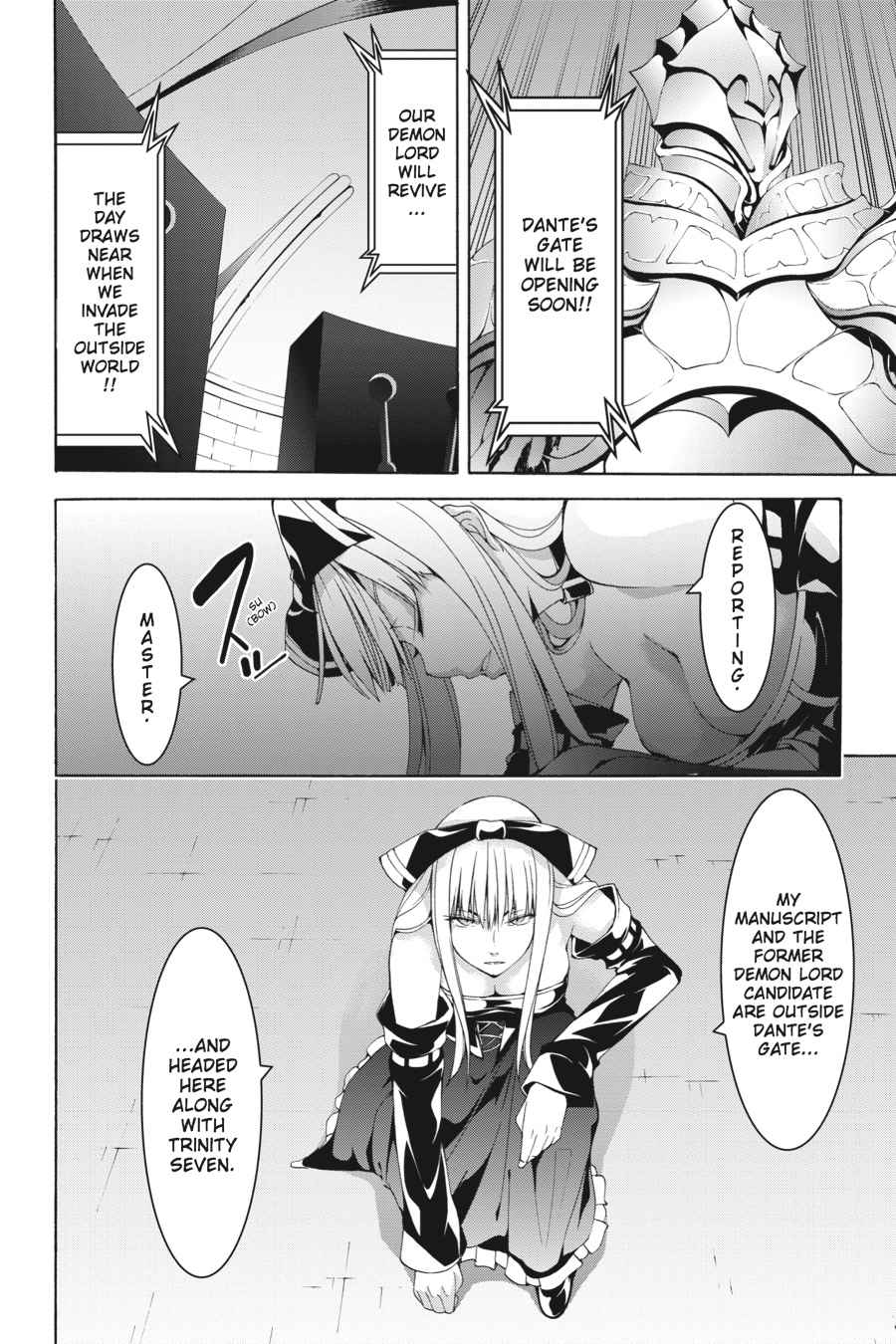 Trinity Seven: 7-Nin no Mahoutsukai Chap 62 - Next Chap 63