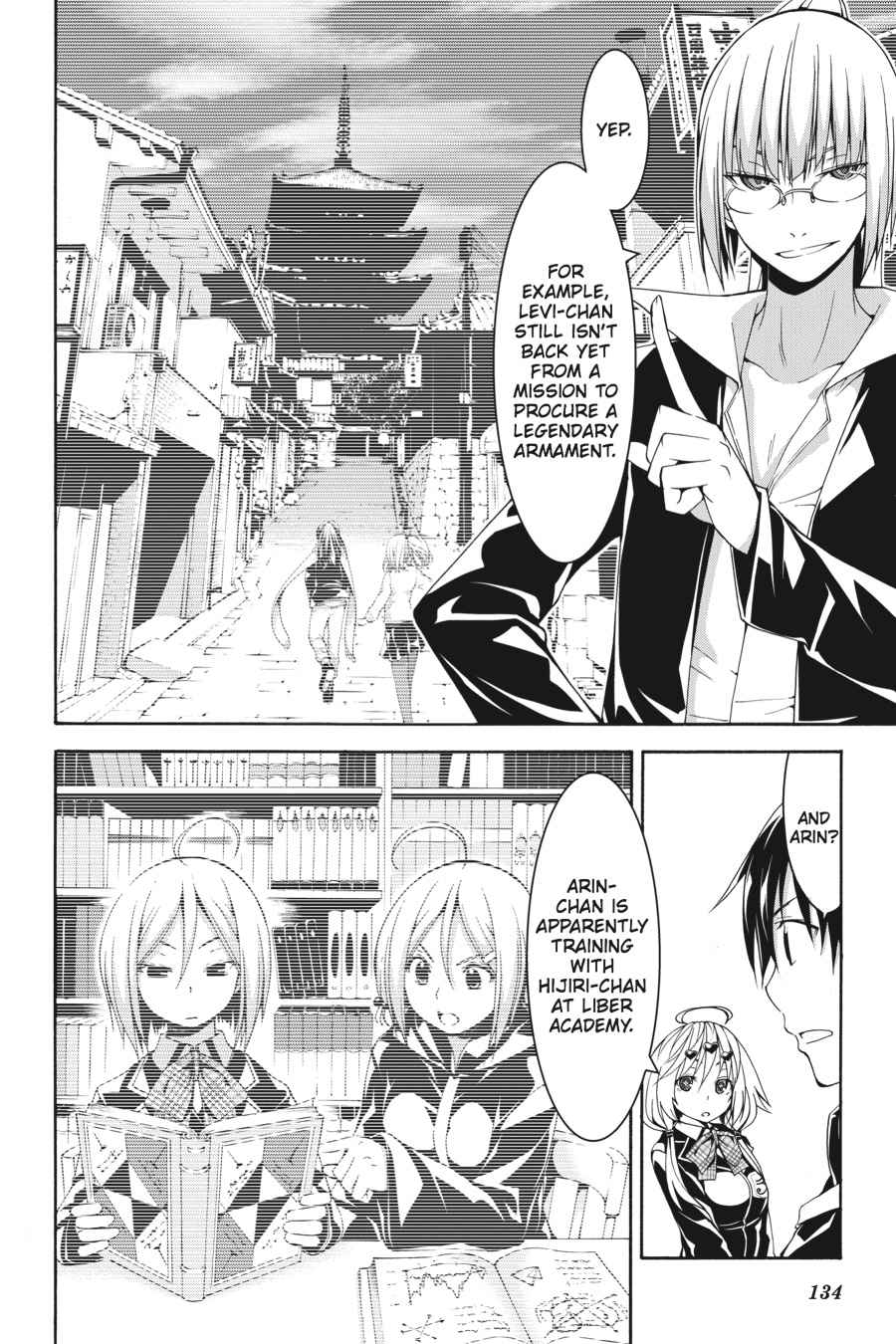 Trinity Seven: 7-Nin no Mahoutsukai Chap 62 - Next Chap 63