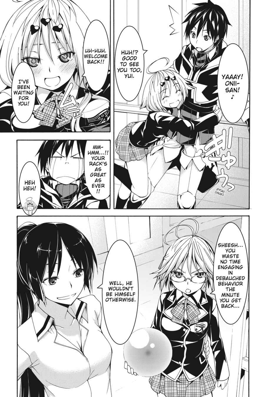 Trinity Seven: 7-Nin no Mahoutsukai Chap 62 - Next Chap 63