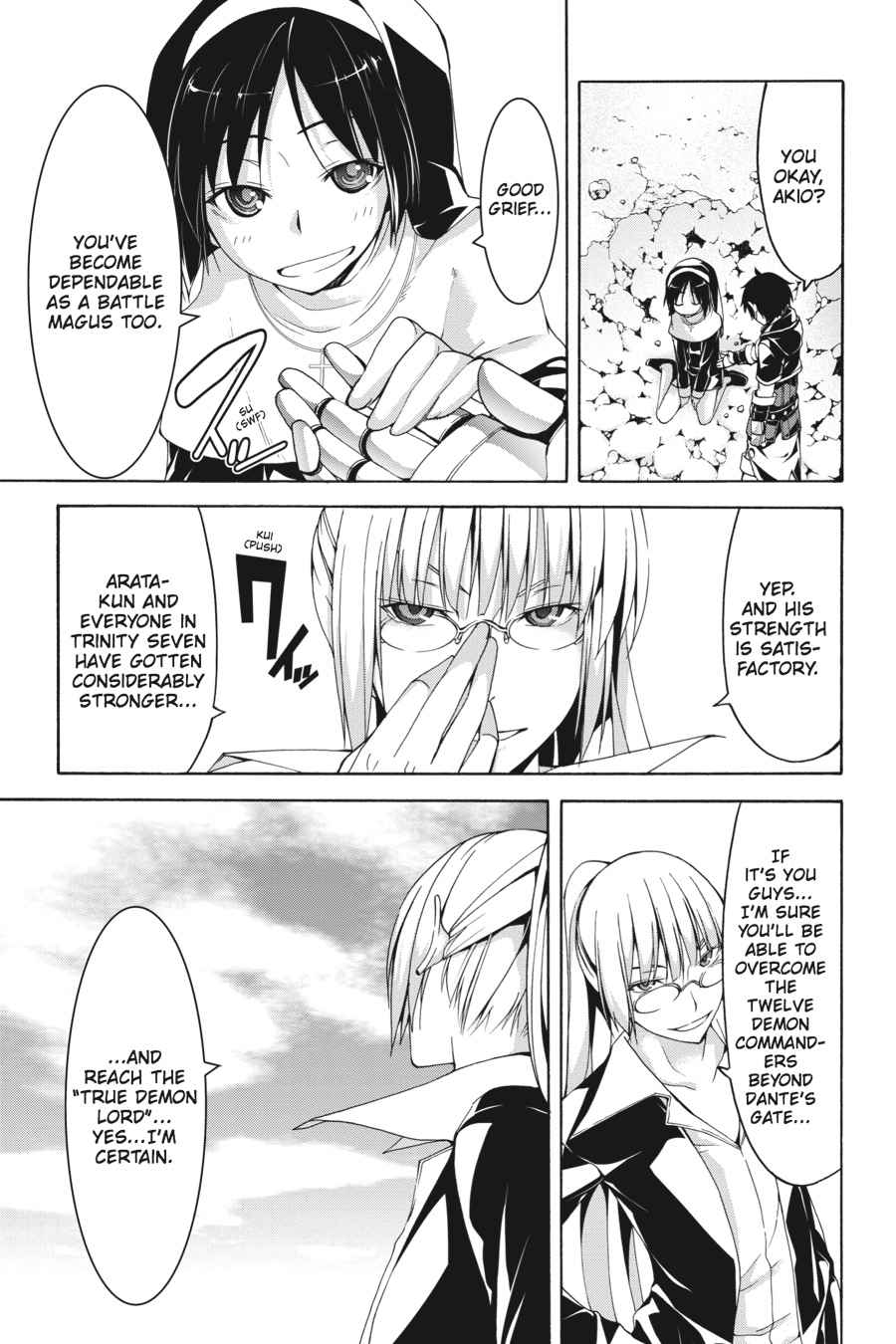 Trinity Seven: 7-Nin no Mahoutsukai Chap 62 - Next Chap 63