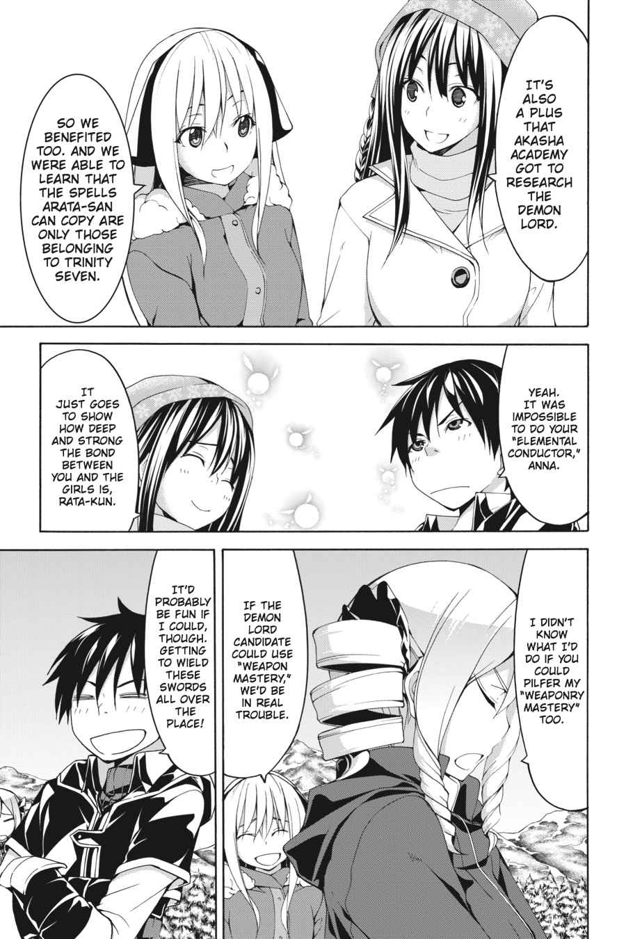 Trinity Seven: 7-Nin no Mahoutsukai Chap 62 - Next Chap 63