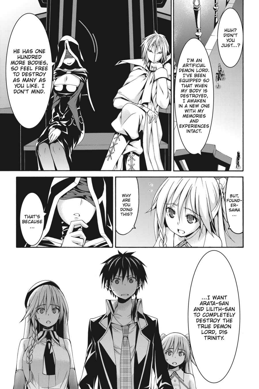 Trinity Seven: 7-Nin no Mahoutsukai Chap 77 - Next Chap 78