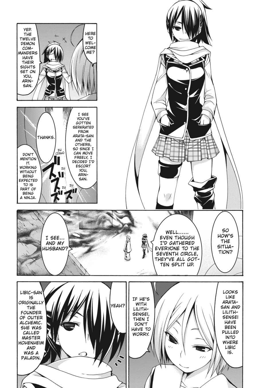 Trinity Seven: 7-Nin no Mahoutsukai Chap 77 - Next Chap 78