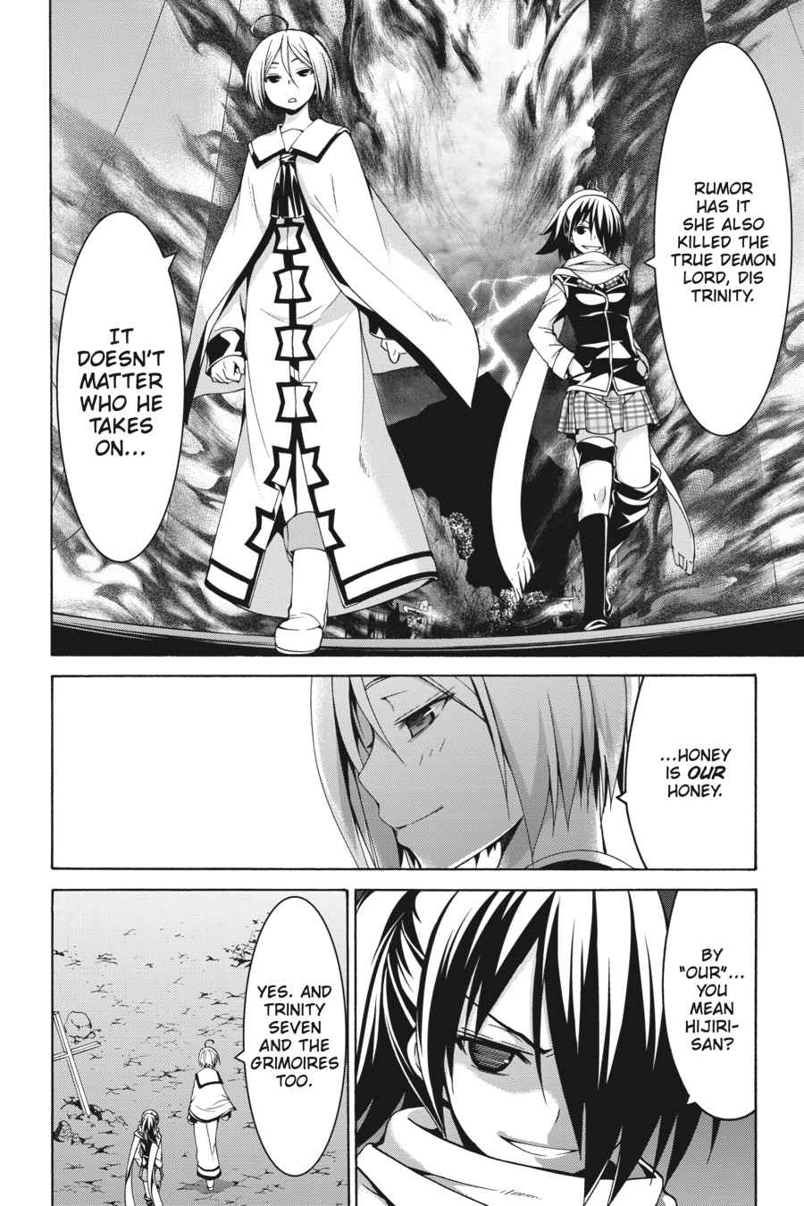Trinity Seven: 7-Nin no Mahoutsukai Chap 77 - Next Chap 78