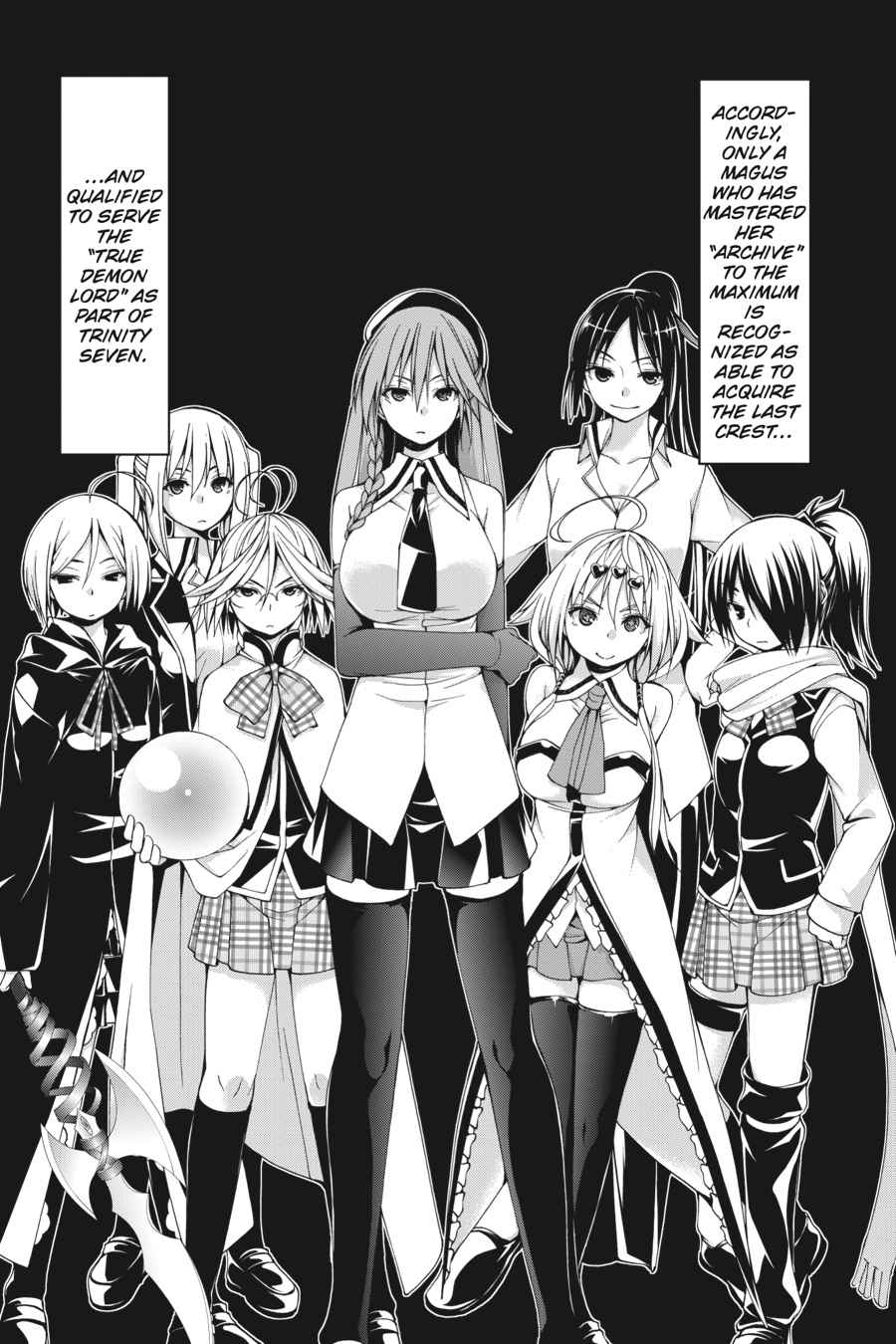 Trinity Seven: 7-Nin no Mahoutsukai Chap 74 - Next Chap 75