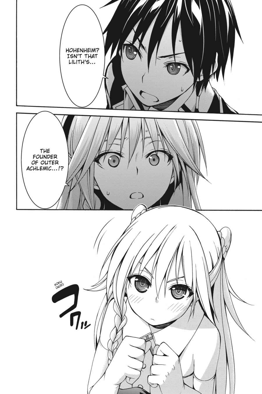 Trinity Seven: 7-Nin no Mahoutsukai Chap 74 - Next Chap 75