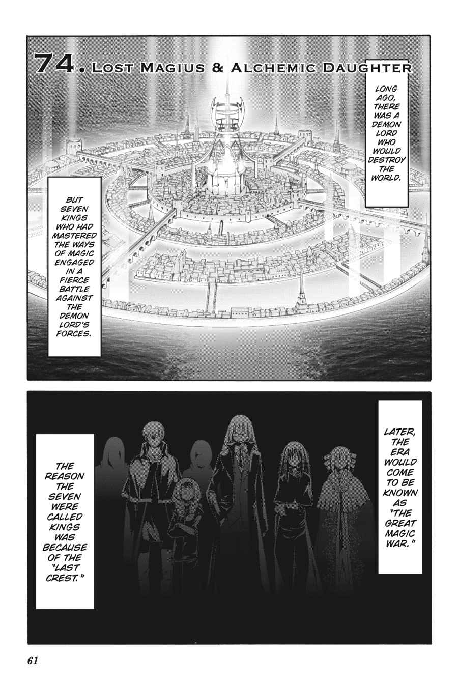 Trinity Seven: 7-Nin no Mahoutsukai Chap 74 - Next Chap 75