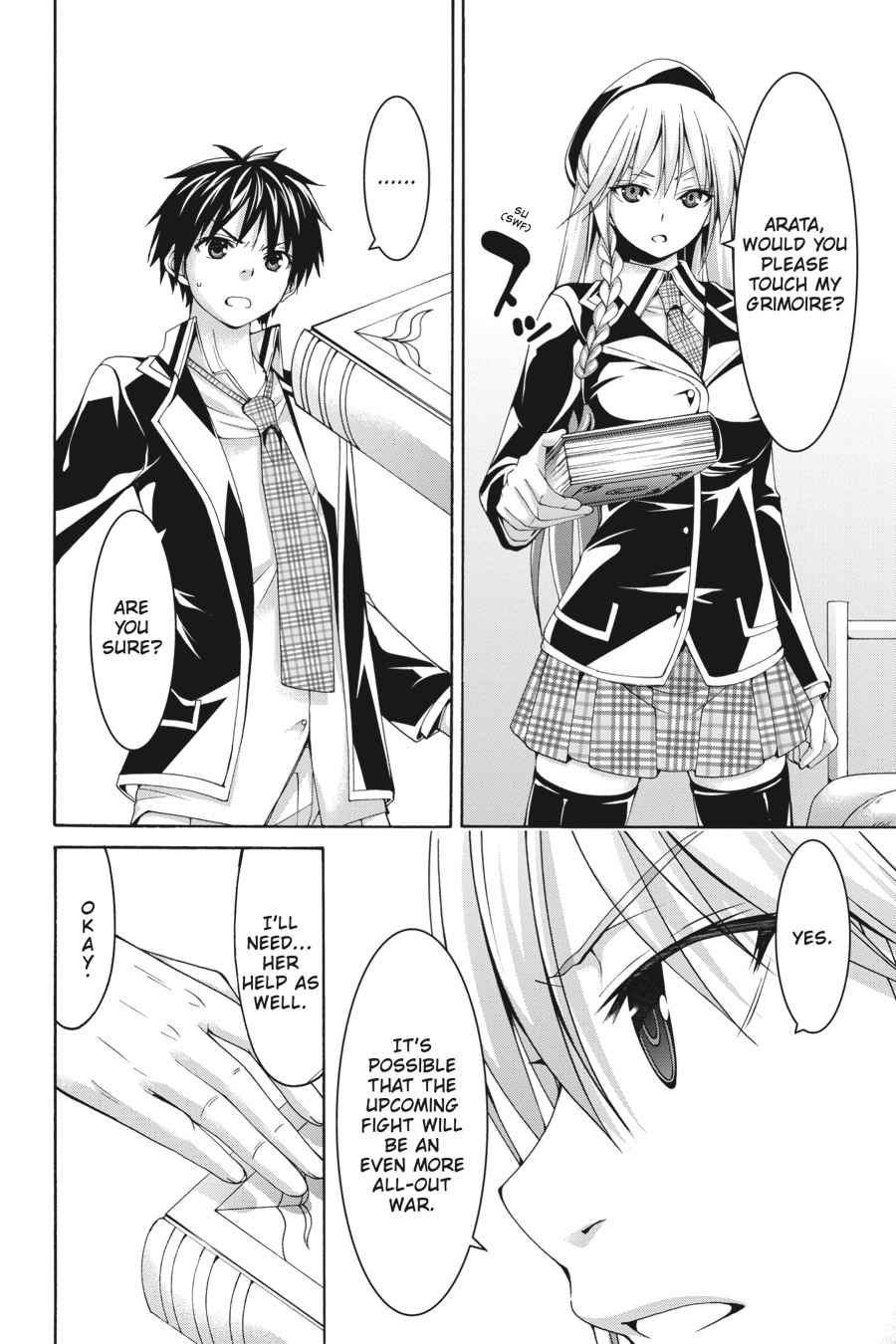 Trinity Seven: 7-Nin no Mahoutsukai Chap 74 - Next Chap 75