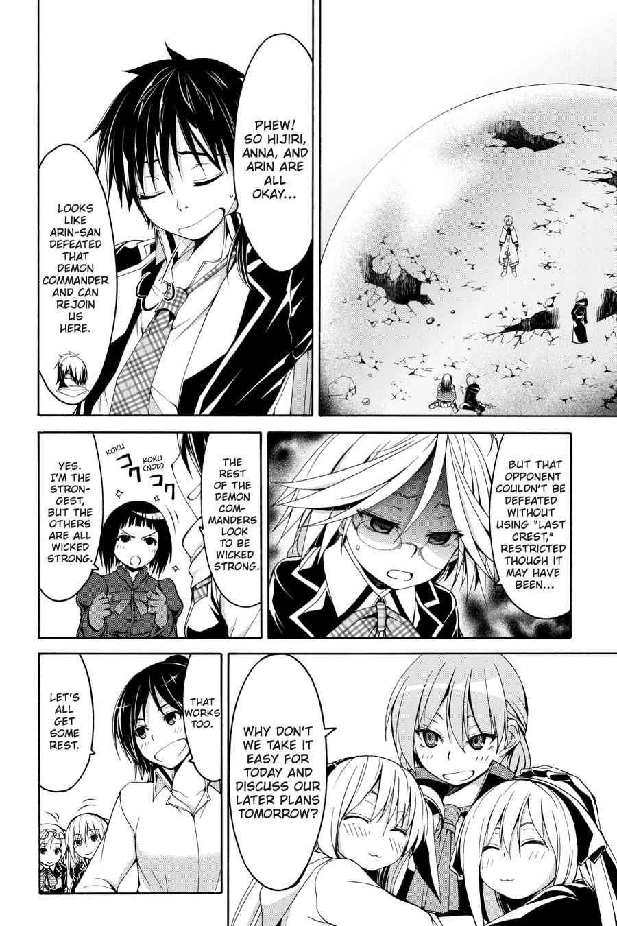 Trinity Seven: 7-Nin no Mahoutsukai Chap 74 - Next Chap 75