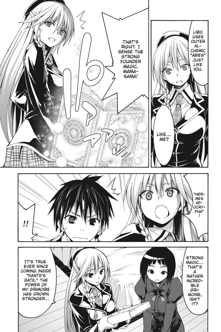 Trinity Seven: 7-Nin no Mahoutsukai Chap 74 - Next Chap 75