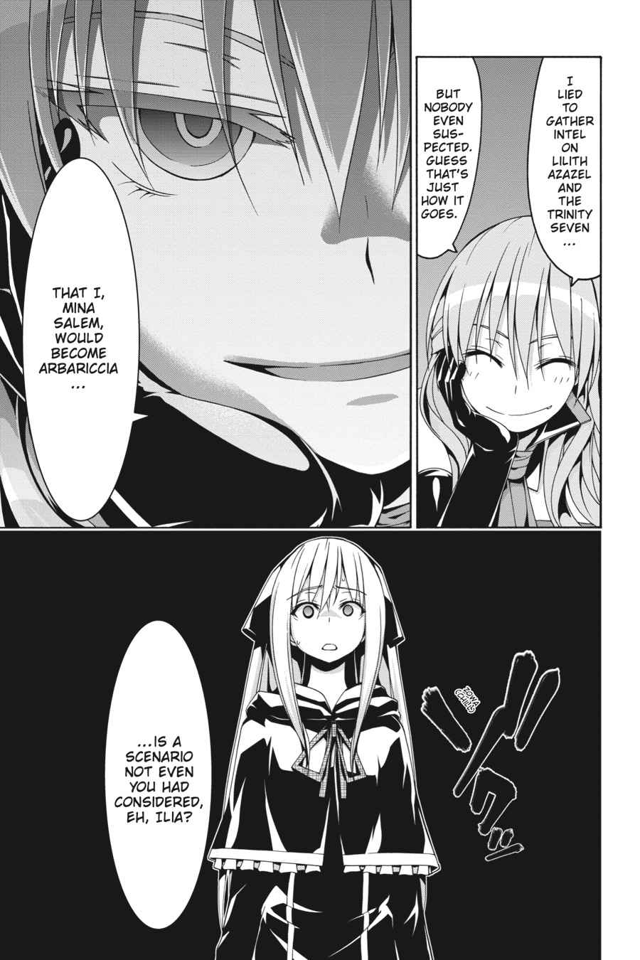 Trinity Seven: 7-Nin no Mahoutsukai Chap 75 - Next Chap 76