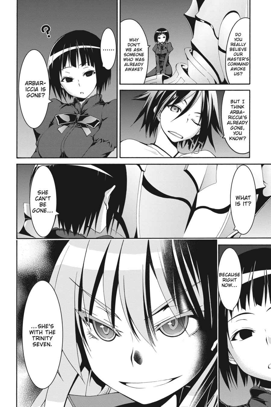 Trinity Seven: 7-Nin no Mahoutsukai Chap 75 - Next Chap 76