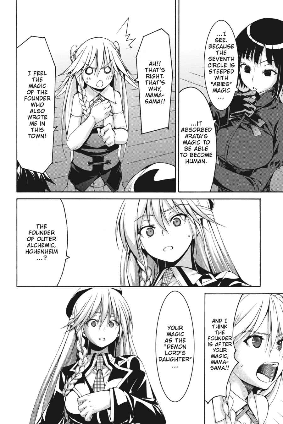 Trinity Seven: 7-Nin no Mahoutsukai Chap 75 - Next Chap 76
