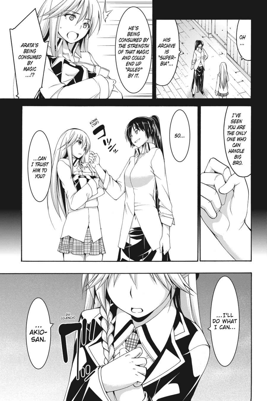 Trinity Seven: 7-Nin no Mahoutsukai Chap 76 - Next Chap 77