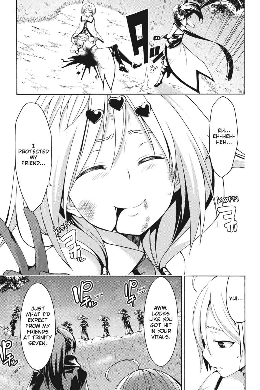 Trinity Seven: 7-Nin no Mahoutsukai Chap 78 - Next Chap 79