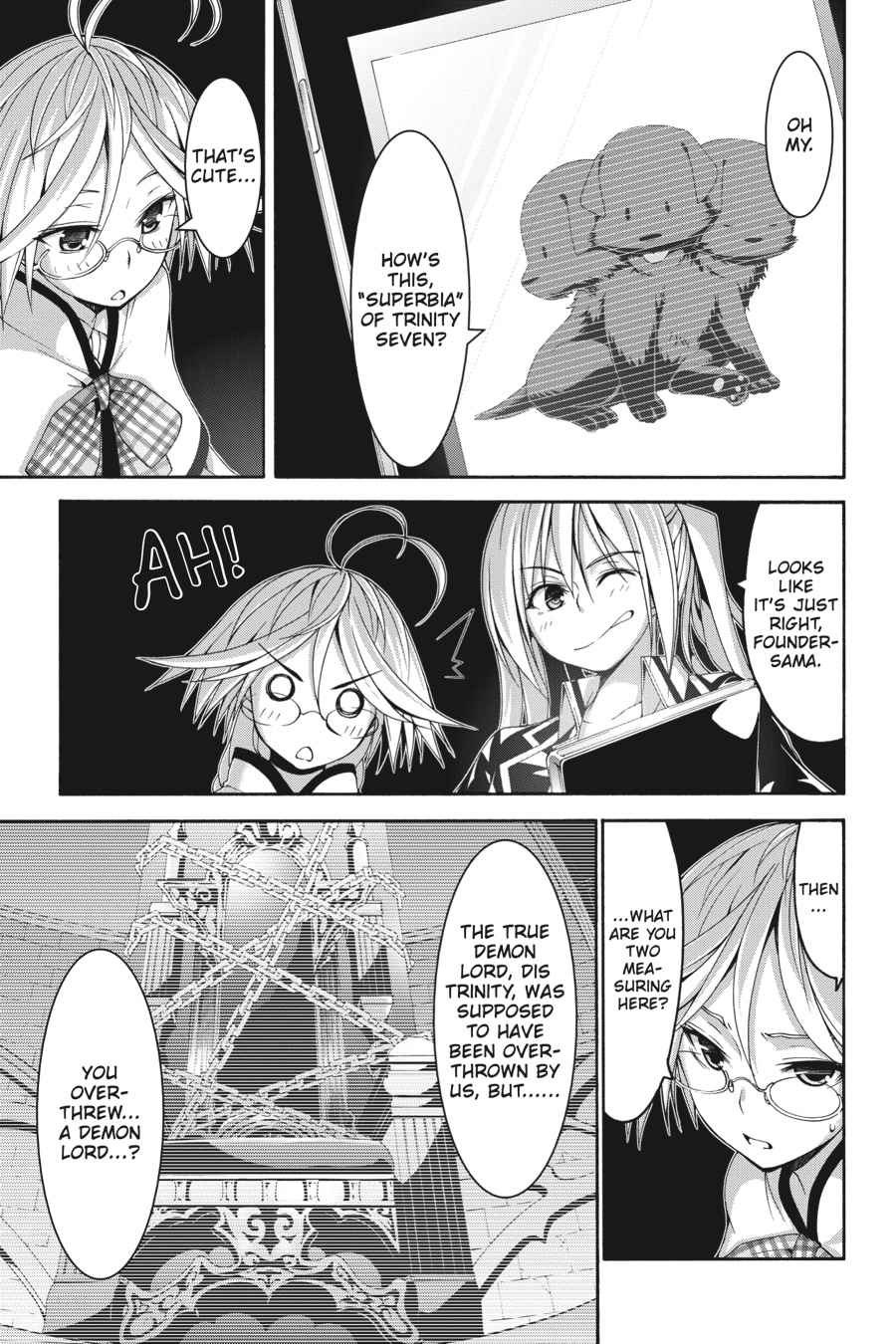 Trinity Seven: 7-Nin no Mahoutsukai Chap 78 - Next Chap 79