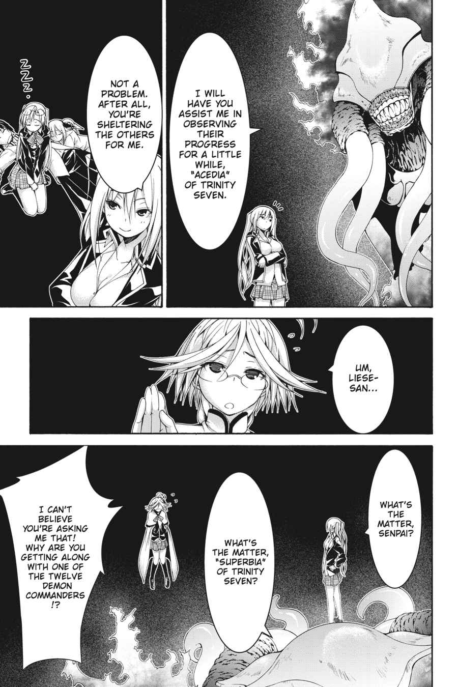 Trinity Seven: 7-Nin no Mahoutsukai Chap 78 - Next Chap 79