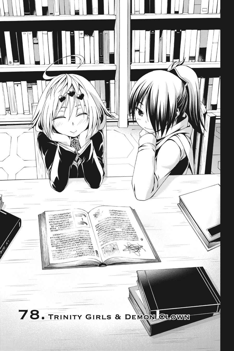 Trinity Seven: 7-Nin no Mahoutsukai Chap 78 - Next Chap 79
