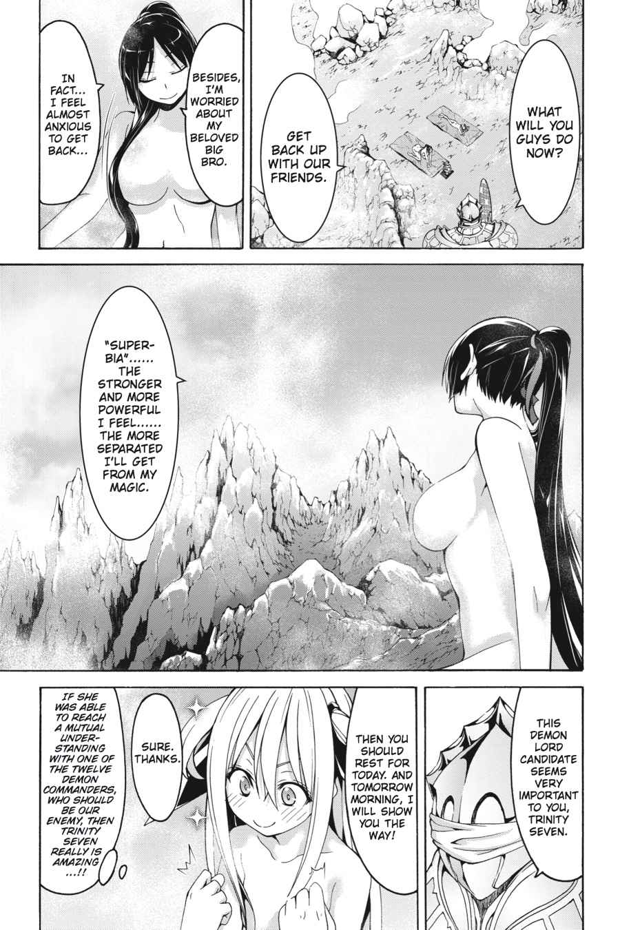 Trinity Seven: 7-Nin no Mahoutsukai Chap 70 - Next Chap 71