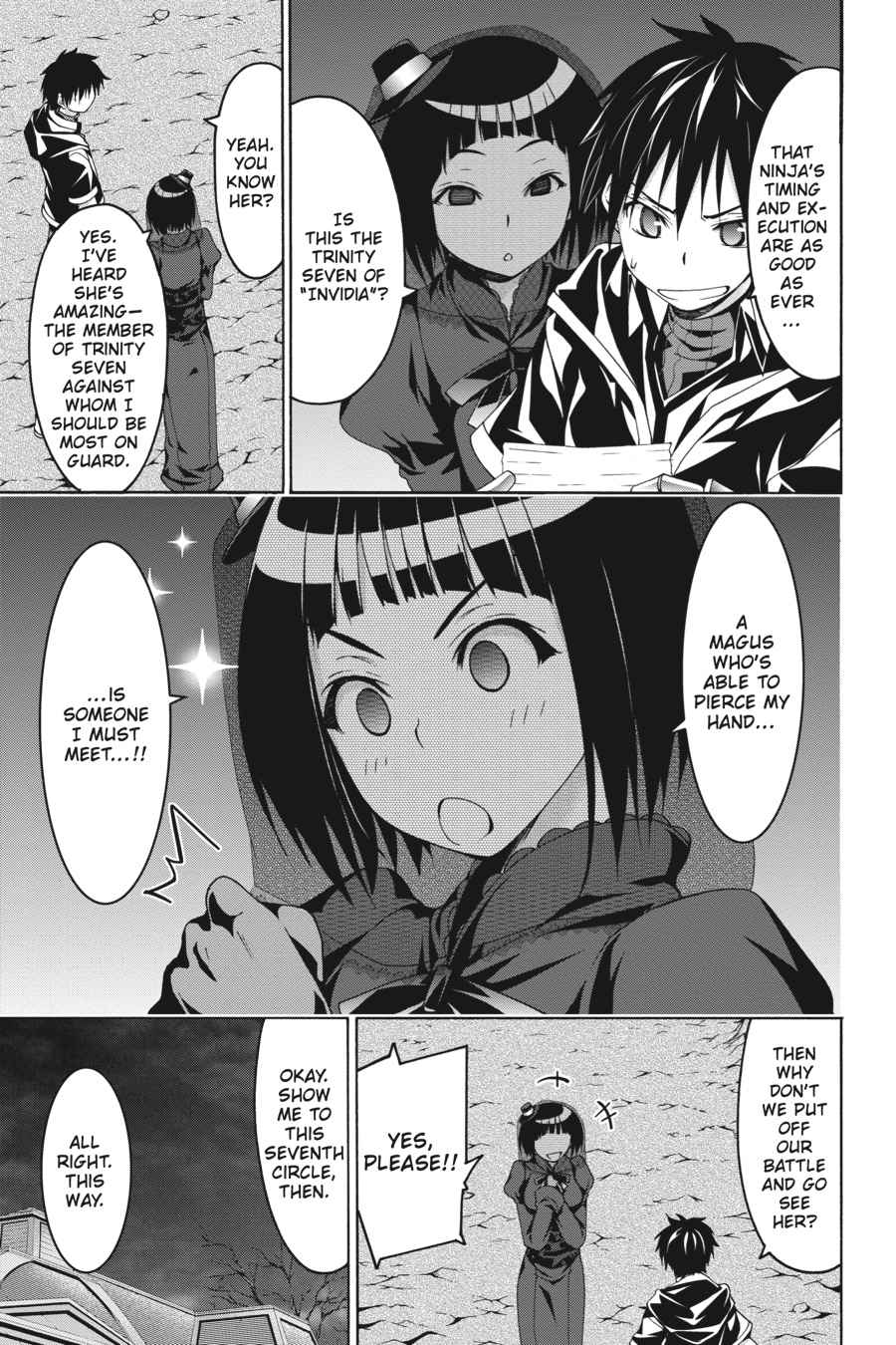 Trinity Seven: 7-Nin no Mahoutsukai Chap 72 - Next Chap 73