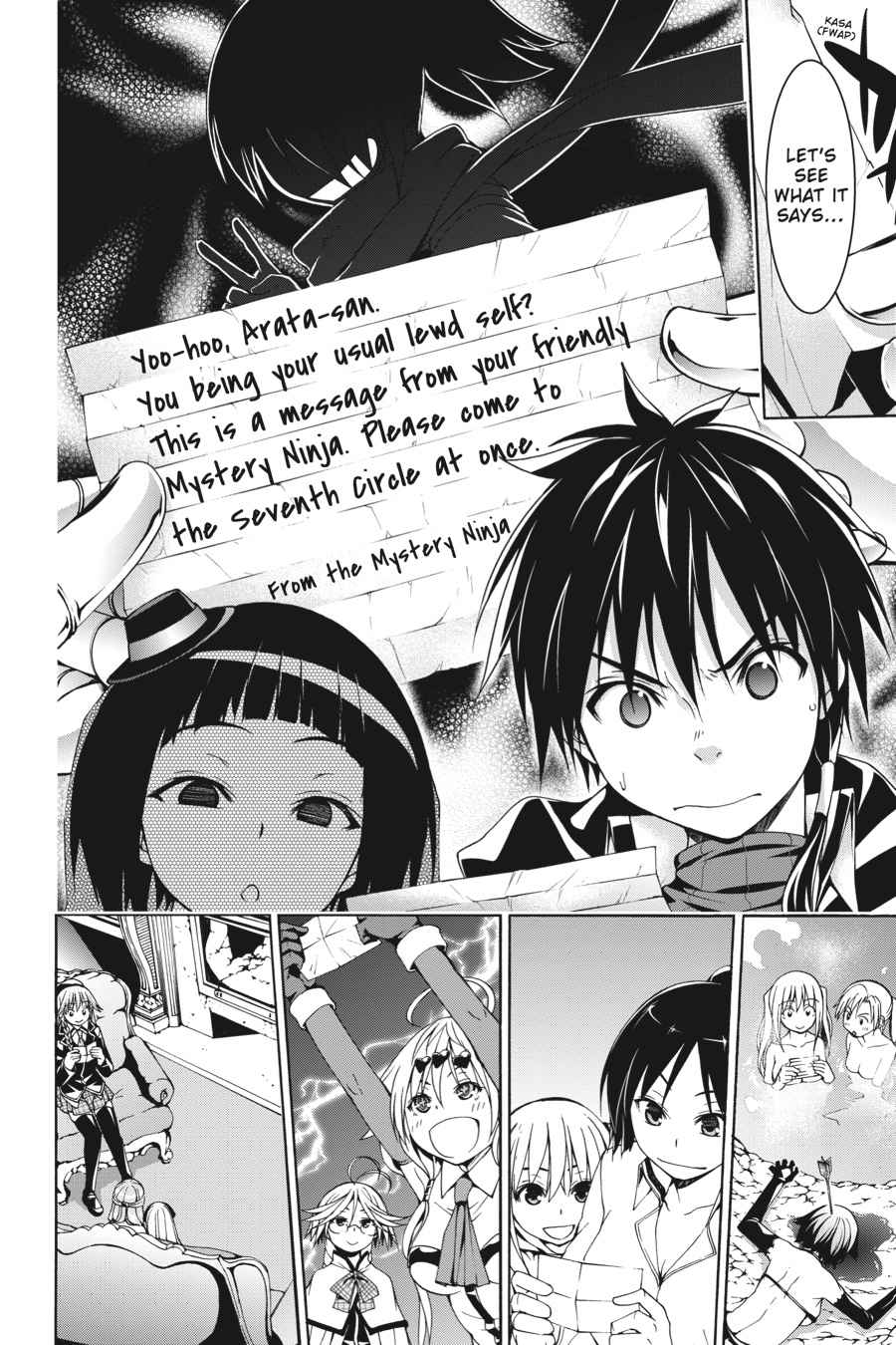 Trinity Seven: 7-Nin no Mahoutsukai Chap 72 - Next Chap 73