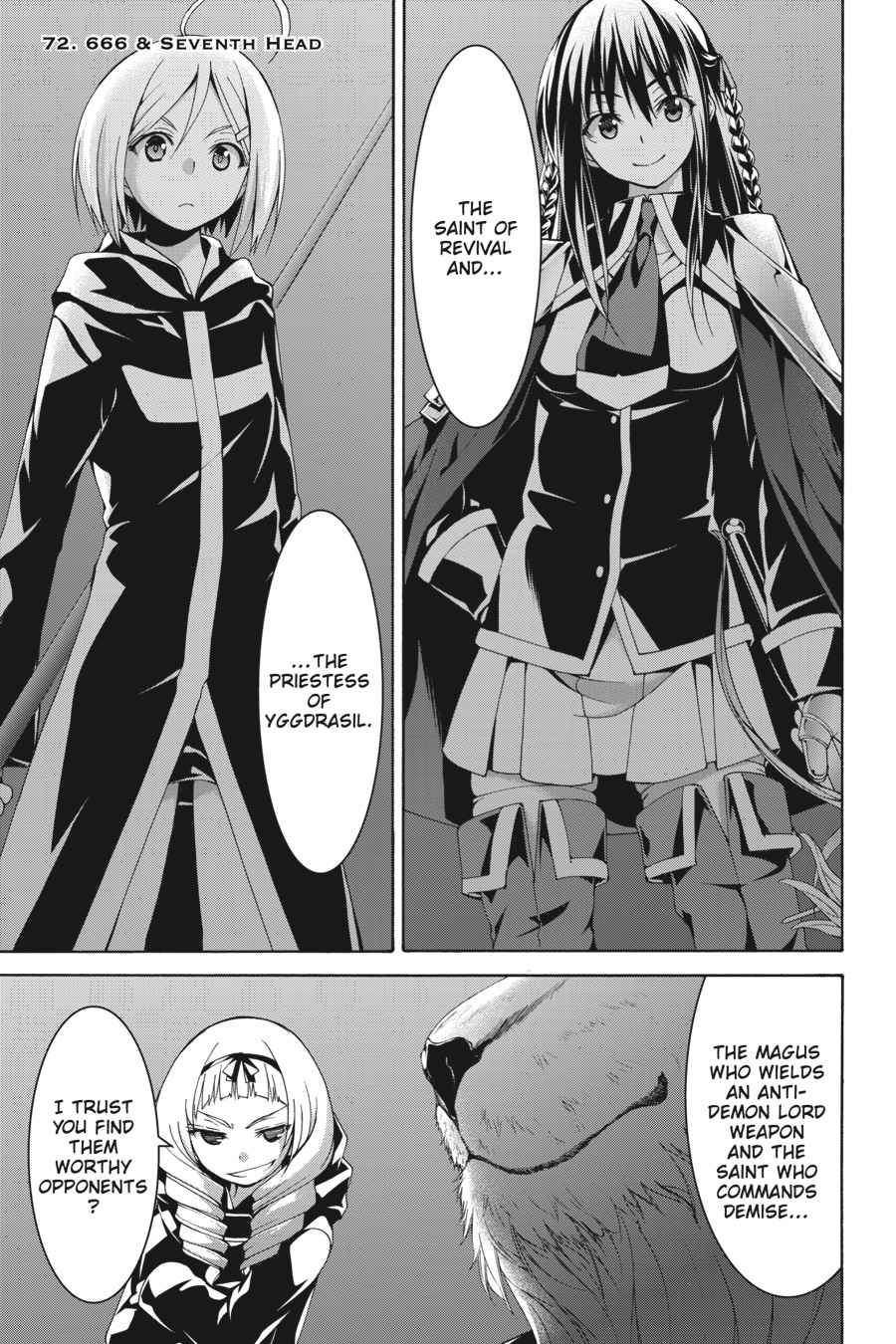 Trinity Seven: 7-Nin no Mahoutsukai Chap 72 - Next Chap 73
