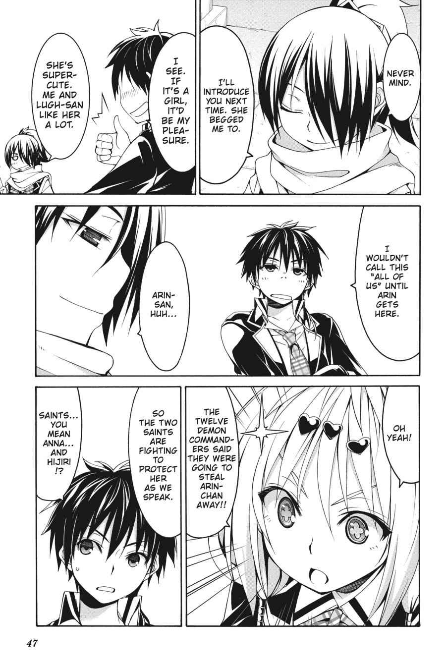 Trinity Seven: 7-Nin no Mahoutsukai Chap 73 - Next Chap 74