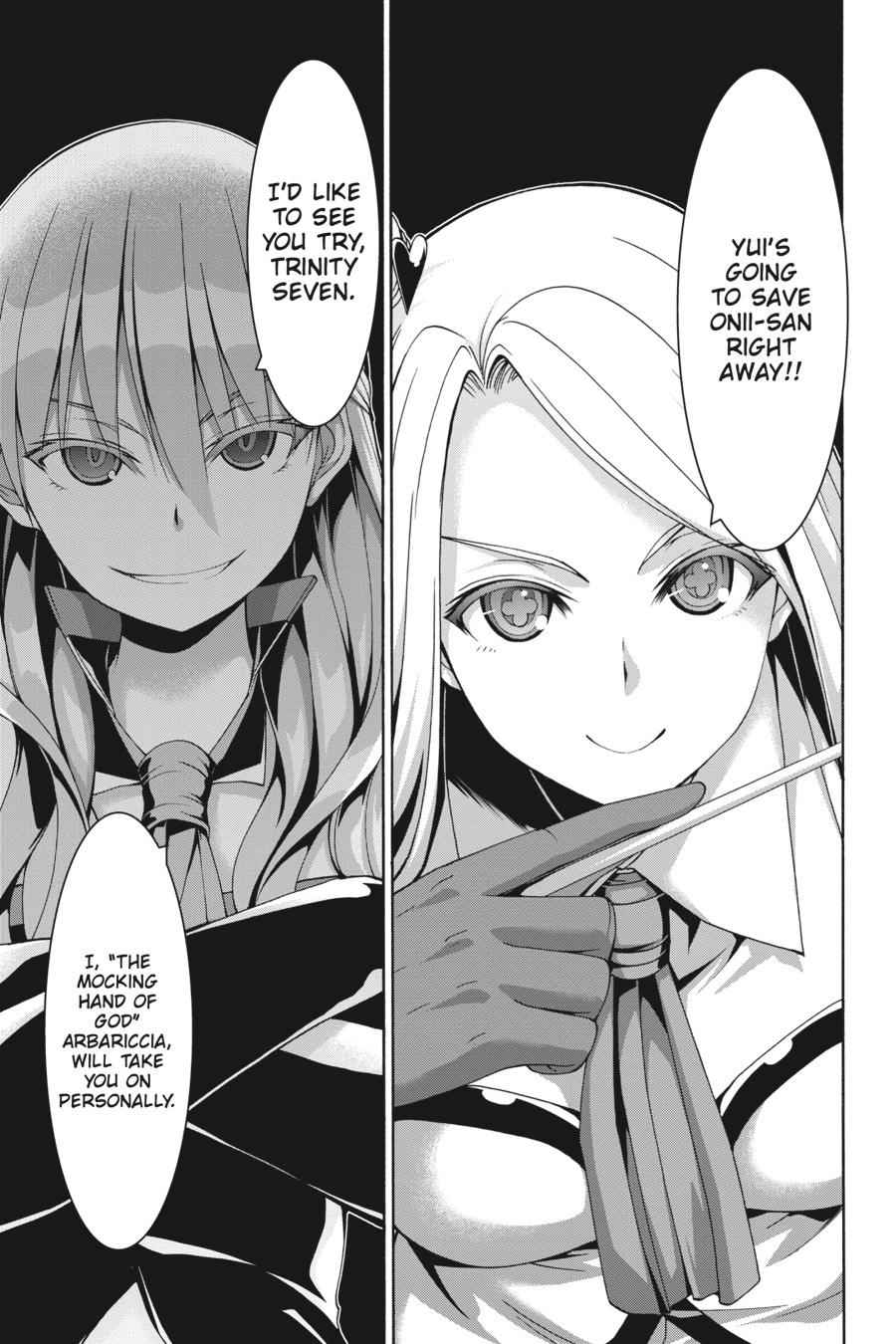Trinity Seven: 7-Nin no Mahoutsukai Chap 87 - Next Chap 88