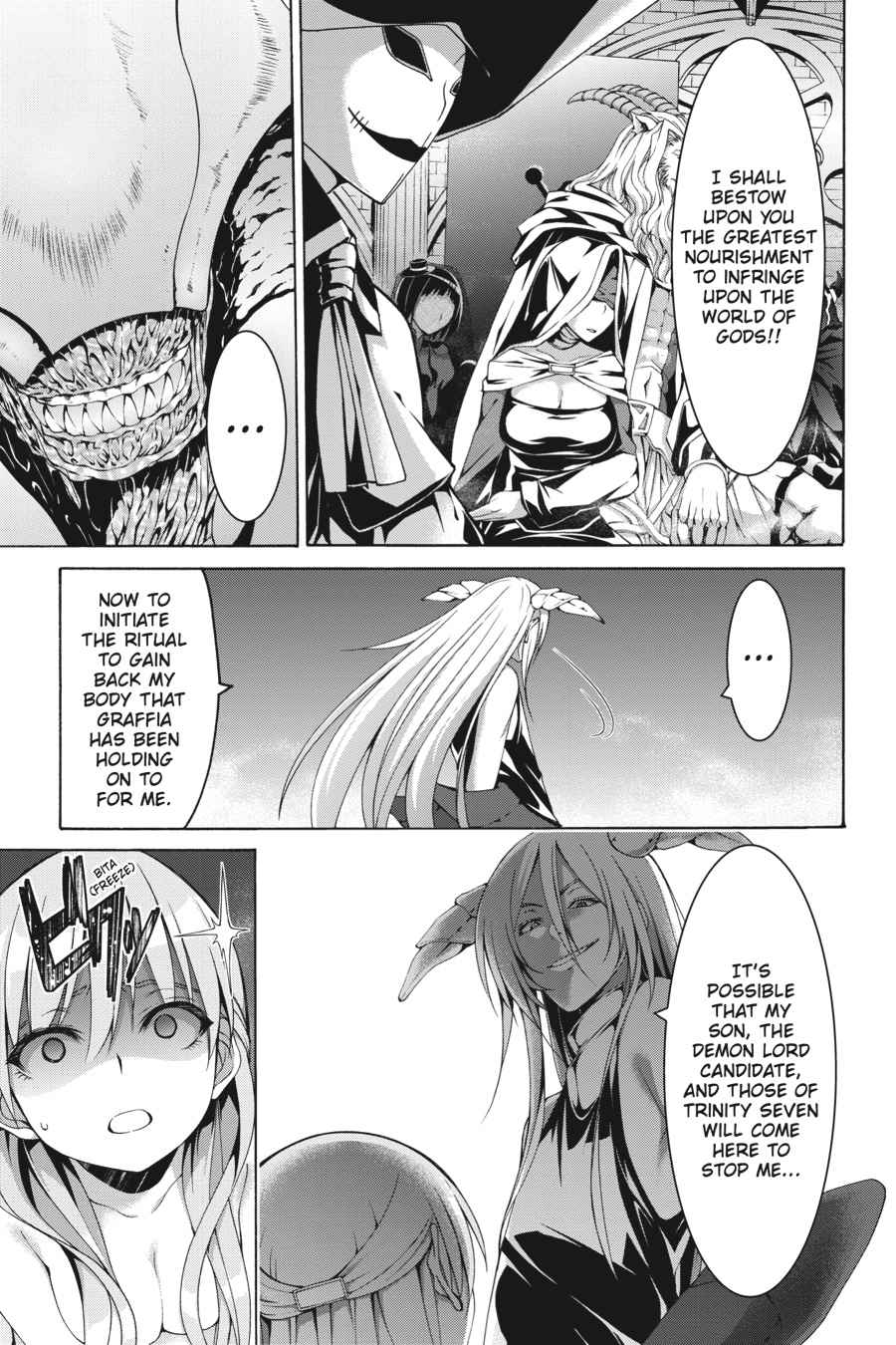 Trinity Seven: 7-Nin no Mahoutsukai Chap 85 - Next Chap 86