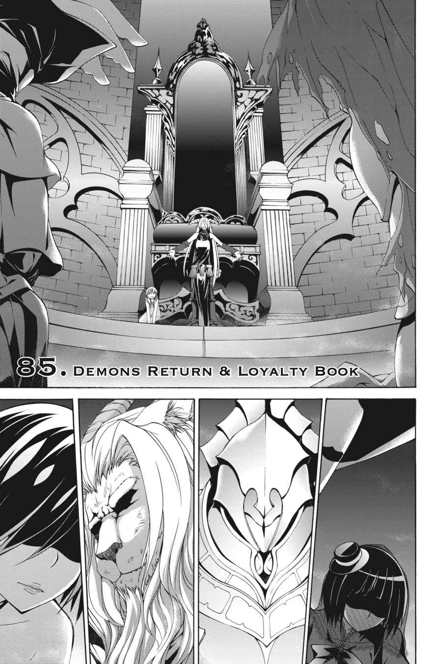 Trinity Seven: 7-Nin no Mahoutsukai Chap 85 - Next Chap 86