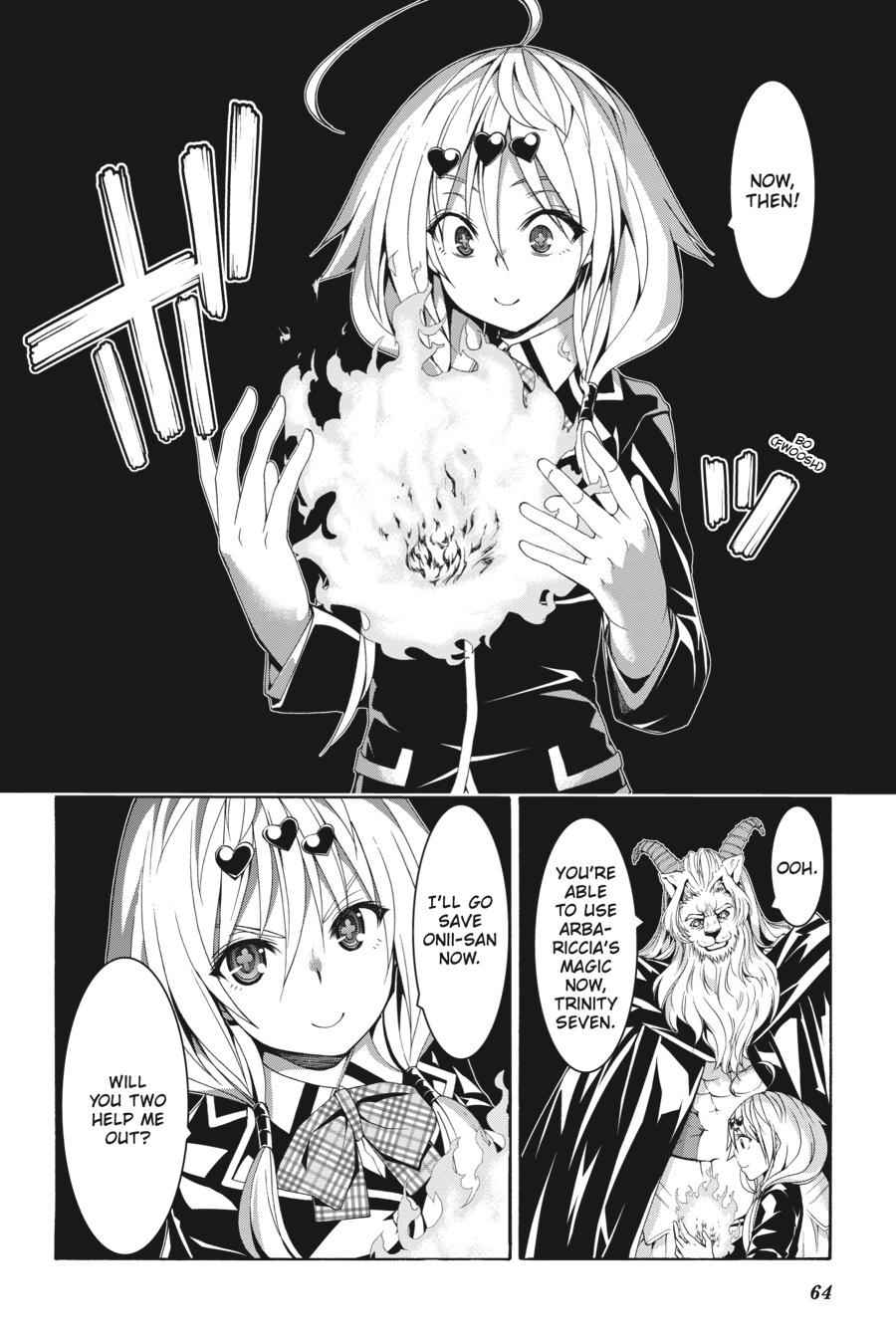 Trinity Seven: 7-Nin no Mahoutsukai Chap 88 - Next Chap 89