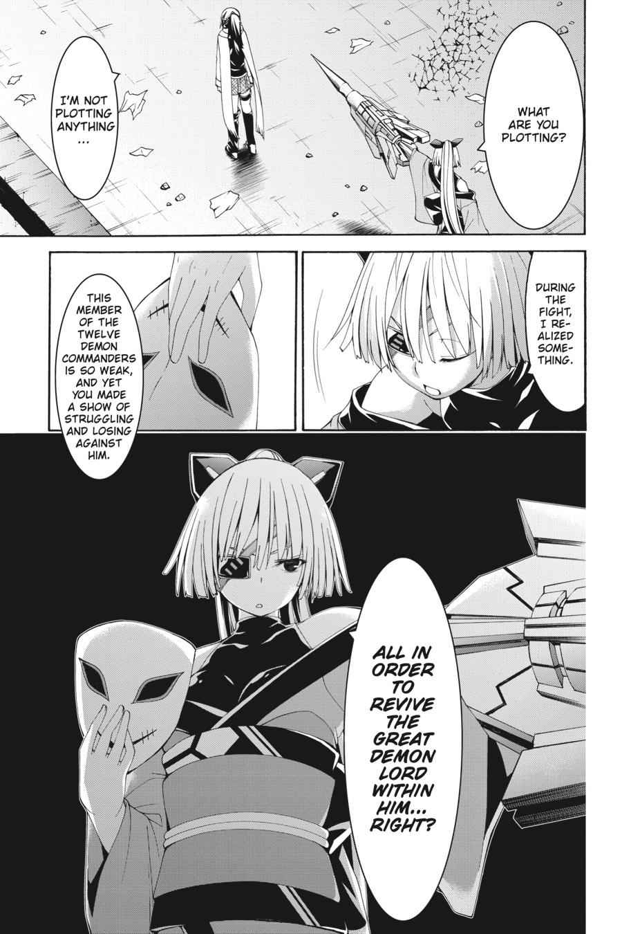 Trinity Seven: 7-Nin no Mahoutsukai Chap 89 - Next Chap 90