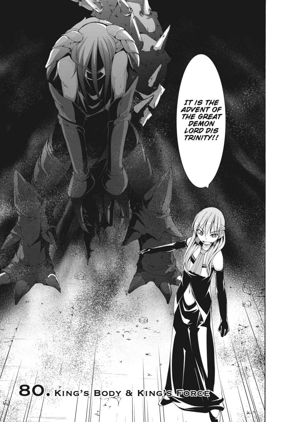 Trinity Seven: 7-Nin no Mahoutsukai Chap 80 - Next Chap 81