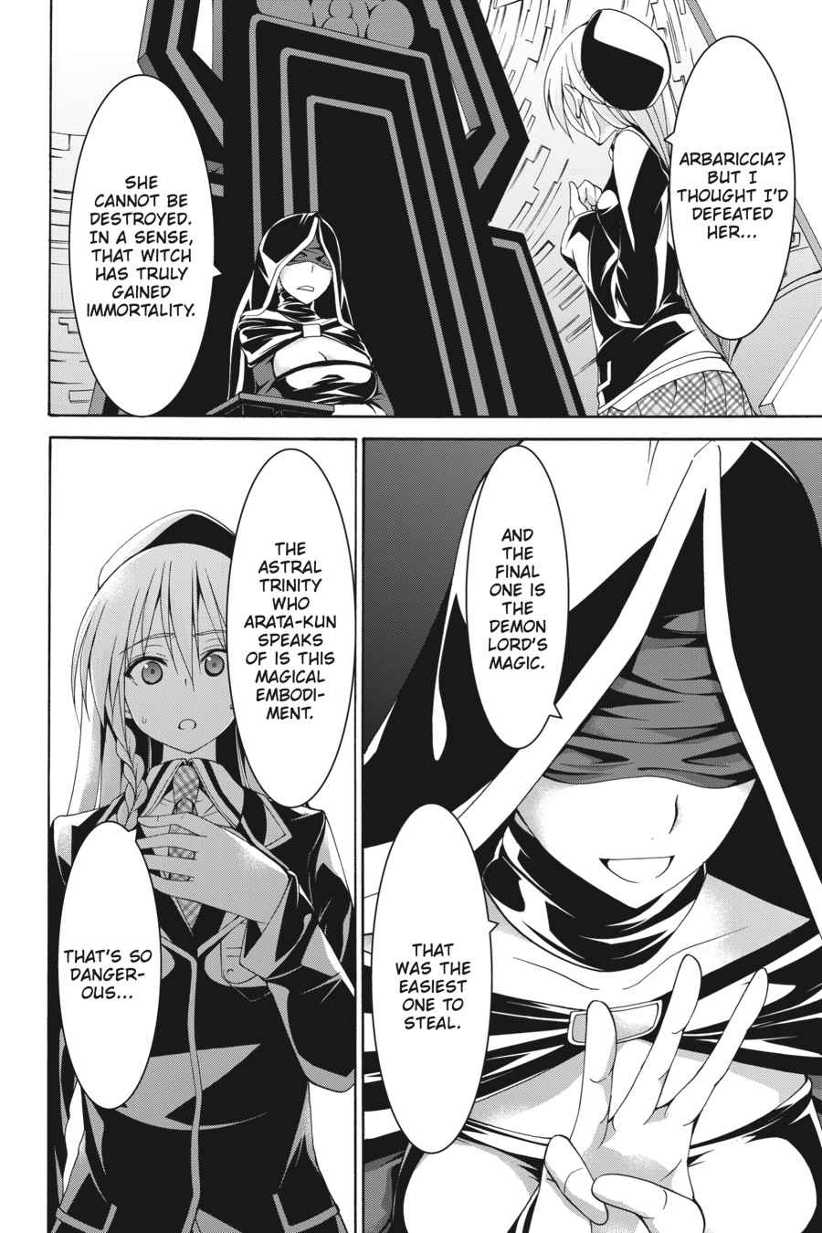 Trinity Seven: 7-Nin no Mahoutsukai Chap 80 - Next Chap 81