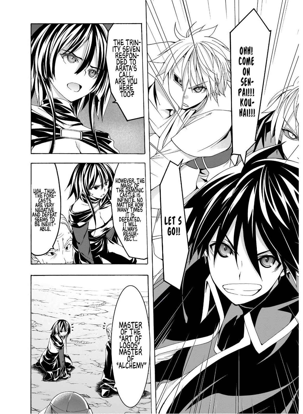 Trinity Seven: 7-Nin no Mahoutsukai Chap 97 - Next Chap 98