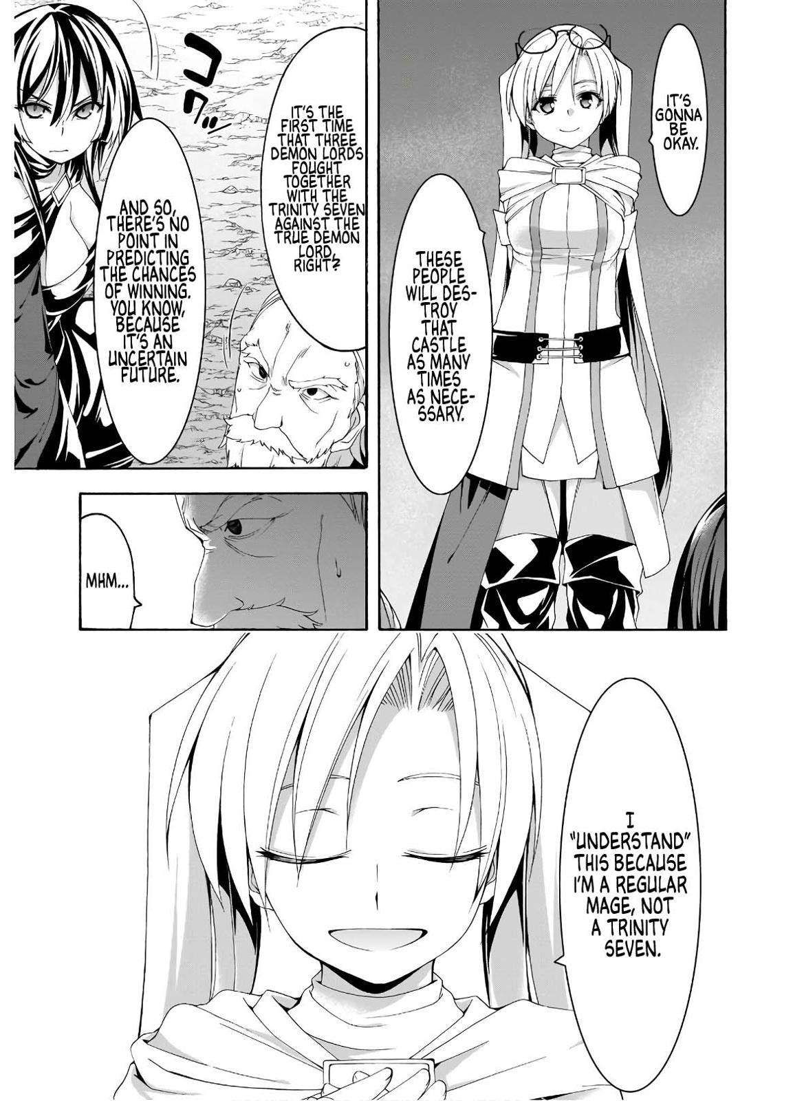 Trinity Seven: 7-Nin no Mahoutsukai Chap 97 - Next Chap 98