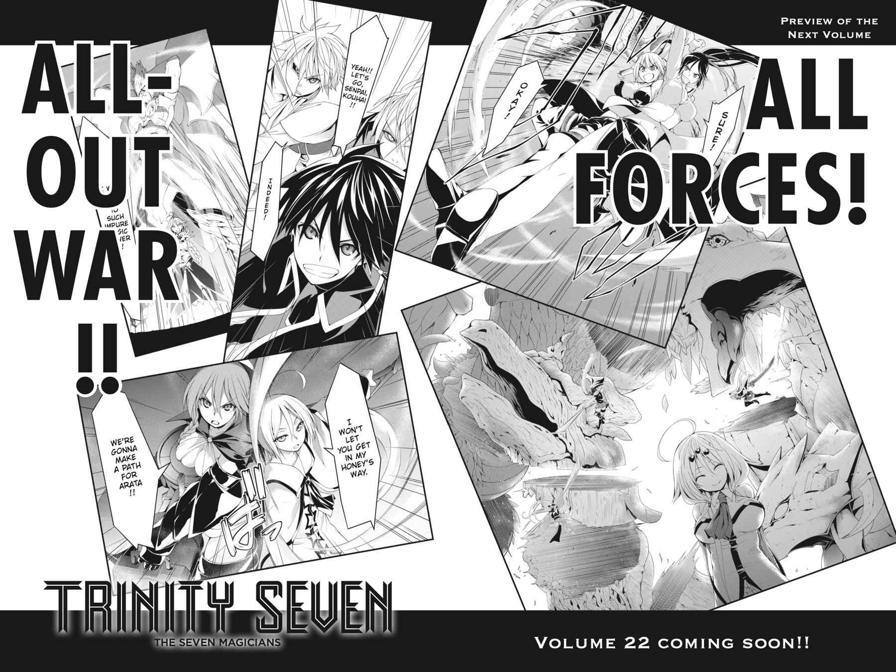 Trinity Seven: 7-Nin no Mahoutsukai Chap 96 - Next Chap 97
