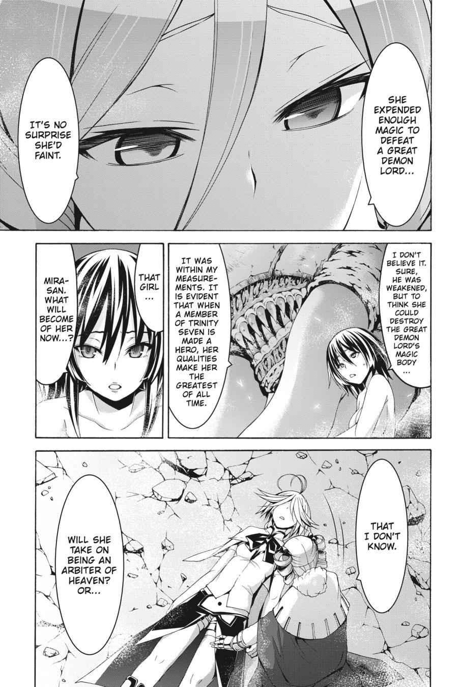 Trinity Seven: 7-Nin no Mahoutsukai Chap 90 - Next Chap 91