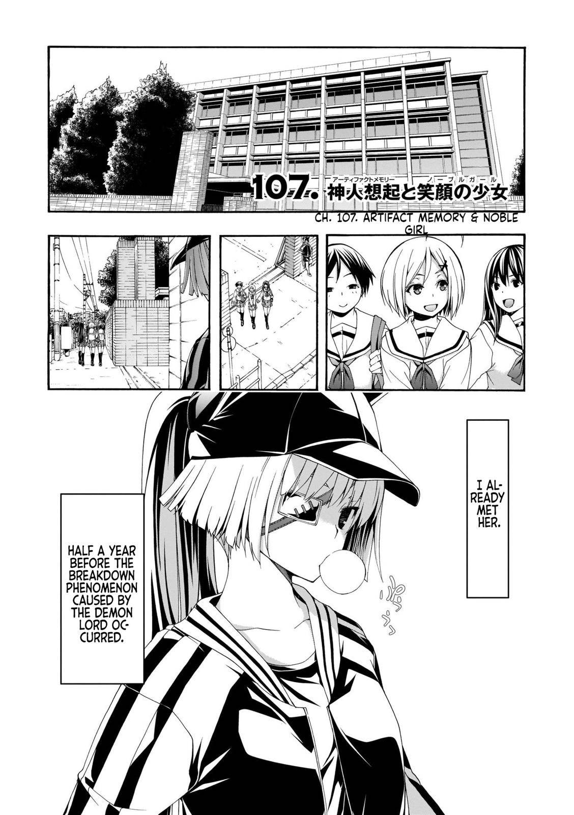 Trinity Seven: 7-Nin no Mahoutsukai Chap 107 - Next Chap 108