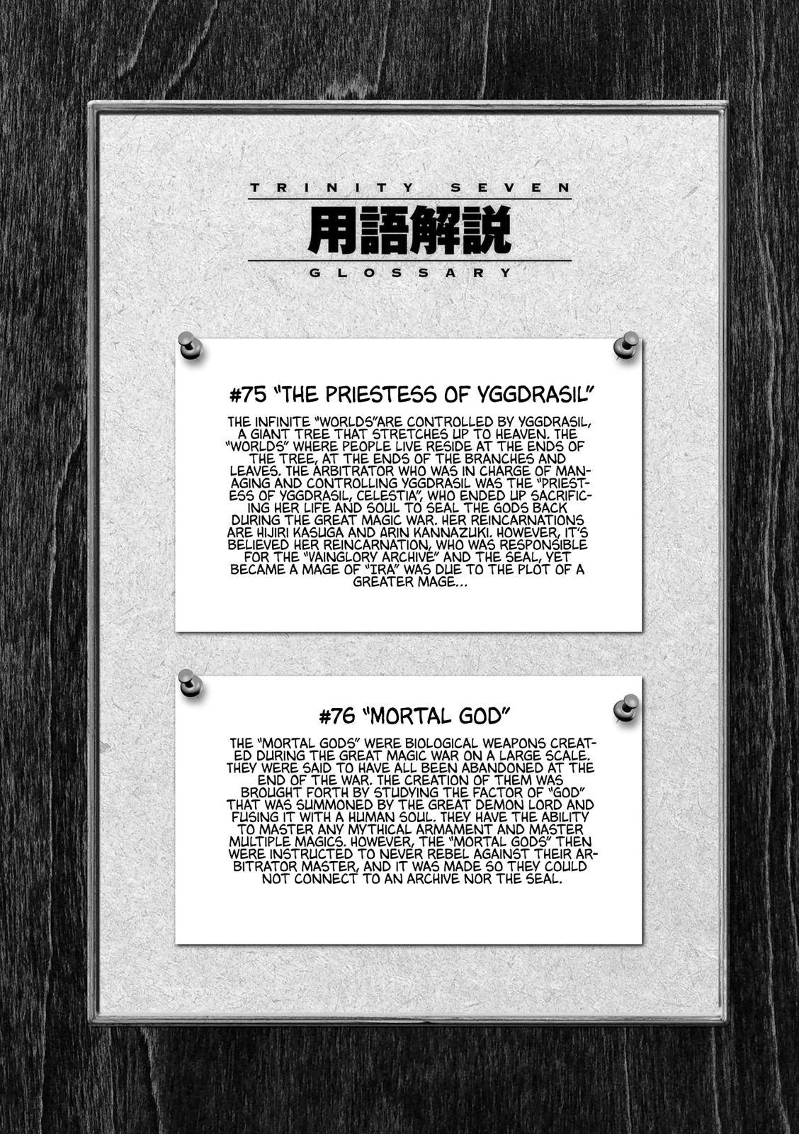 Trinity Seven: 7-Nin no Mahoutsukai Chap 107 - Next Chap 108